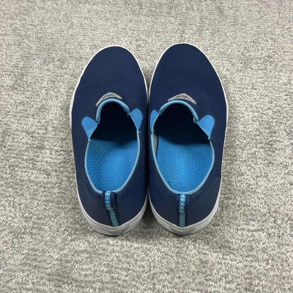 Columbia PFG Dorado Shoes Mens 10 Slip On Boat Deck Blue Casual Mesh Stretch